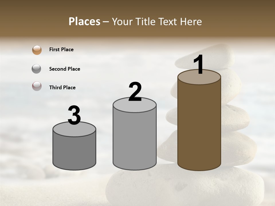 Beach Stones PowerPoint Template