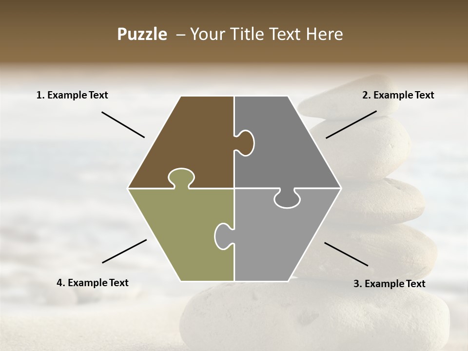 Beach Stones PowerPoint Template