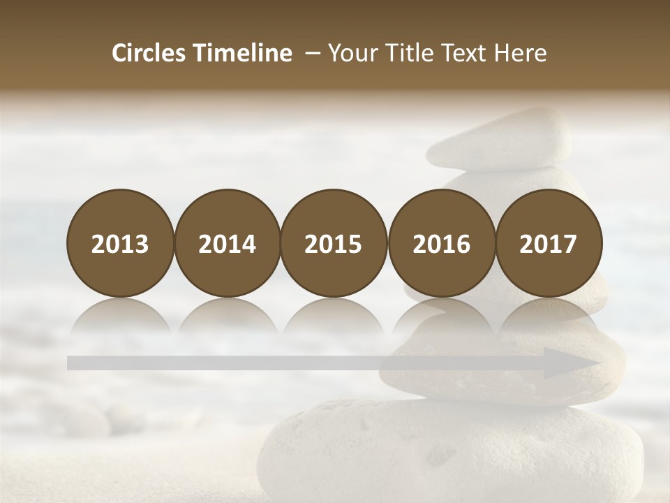 Beach Stones PowerPoint Template