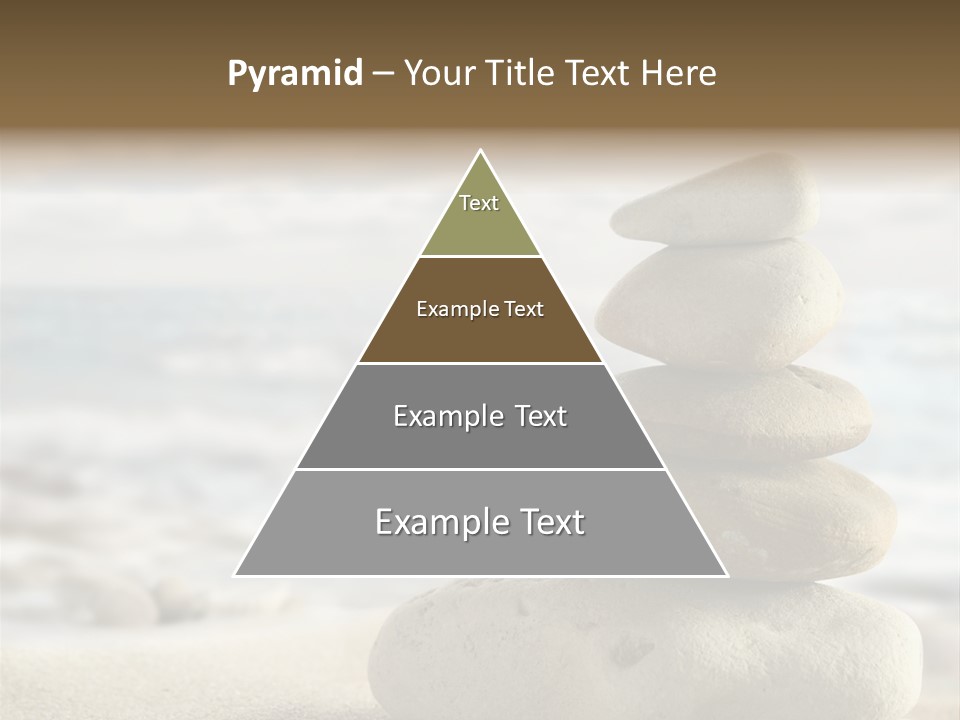 Beach Stones PowerPoint Template