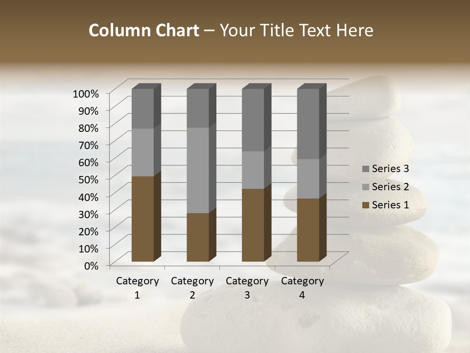 Beach Stones PowerPoint Template
