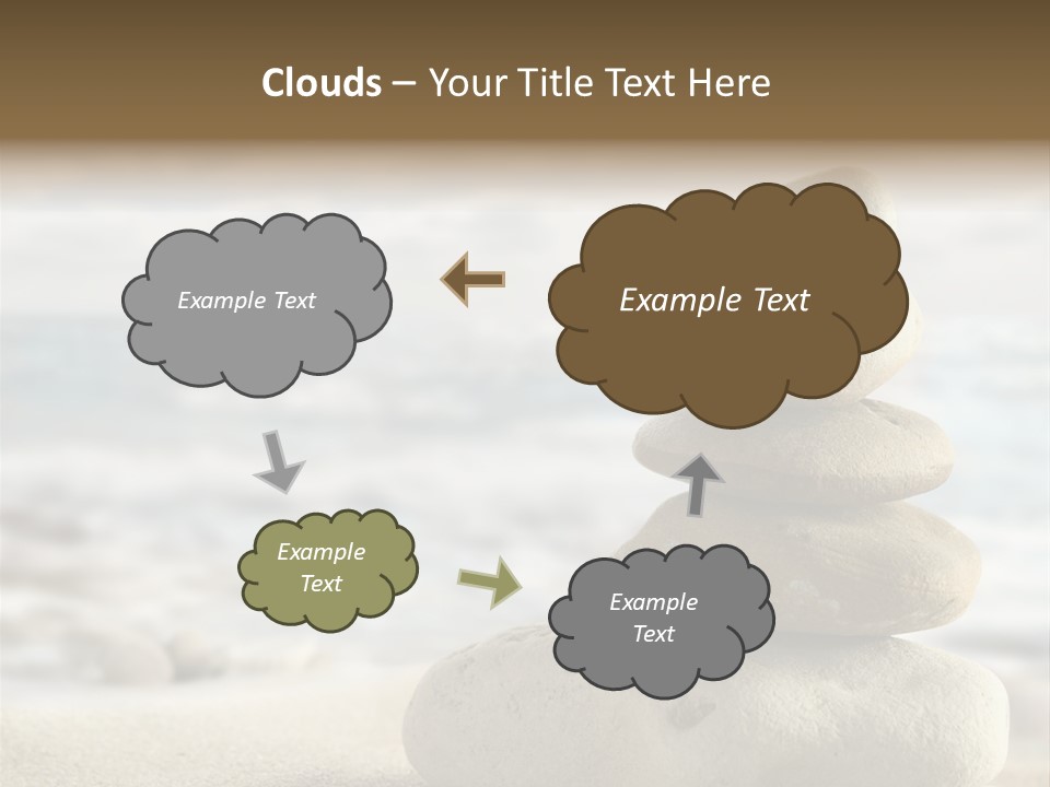 Beach Stones PowerPoint Template