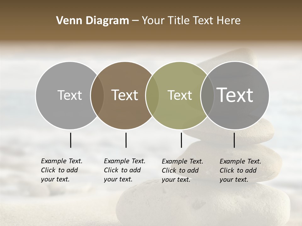 Beach Stones PowerPoint Template