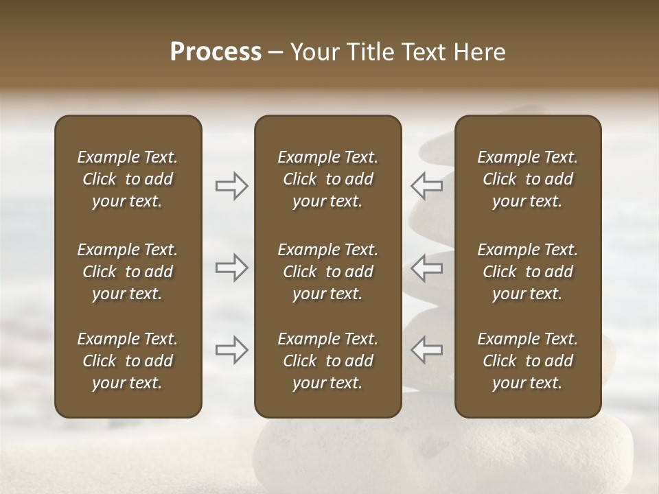 Beach Stones PowerPoint Template