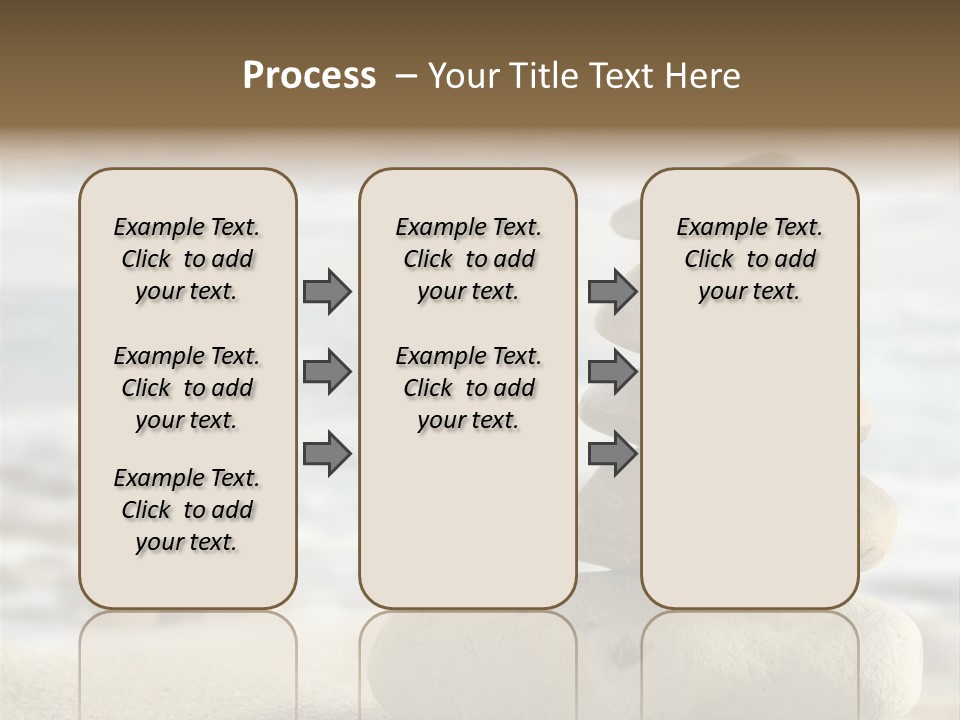 Beach Stones PowerPoint Template