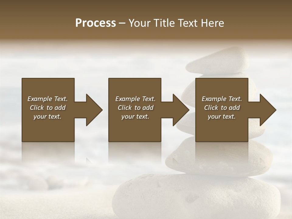 Beach Stones PowerPoint Template