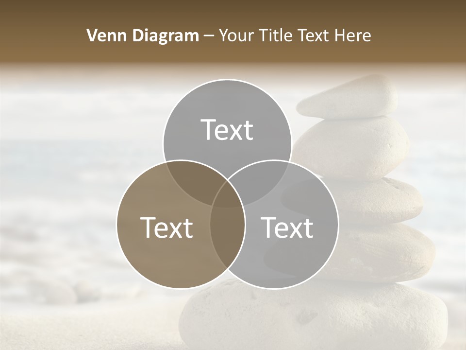 Beach Stones PowerPoint Template
