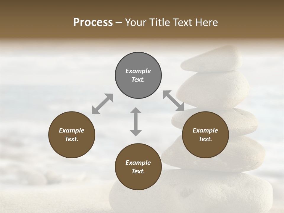 Beach Stones PowerPoint Template