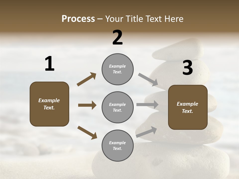 Beach Stones PowerPoint Template