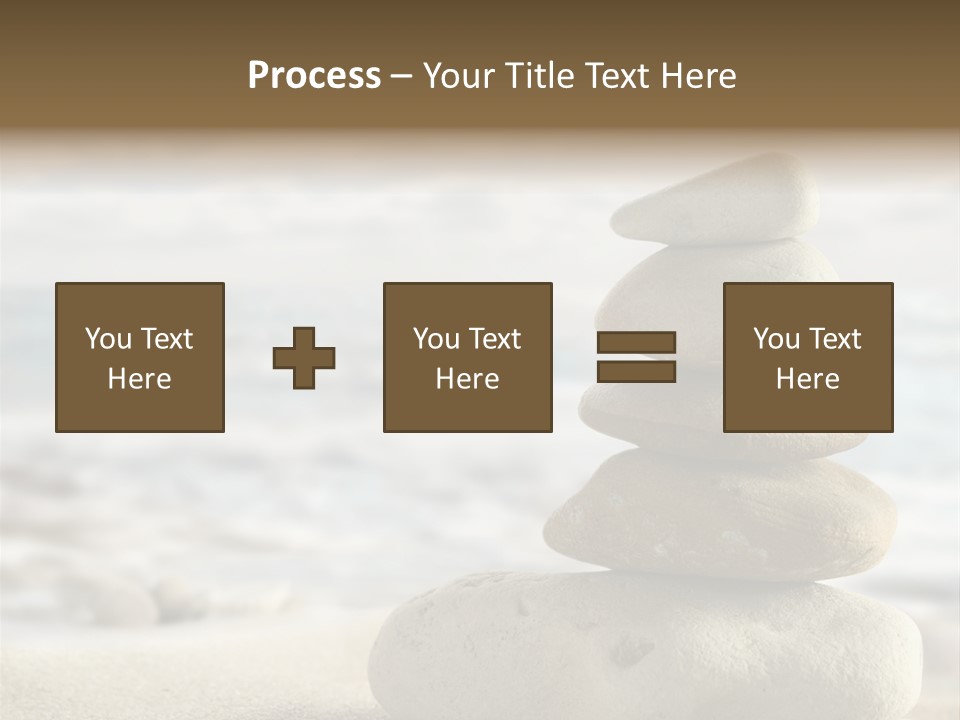Beach Stones PowerPoint Template