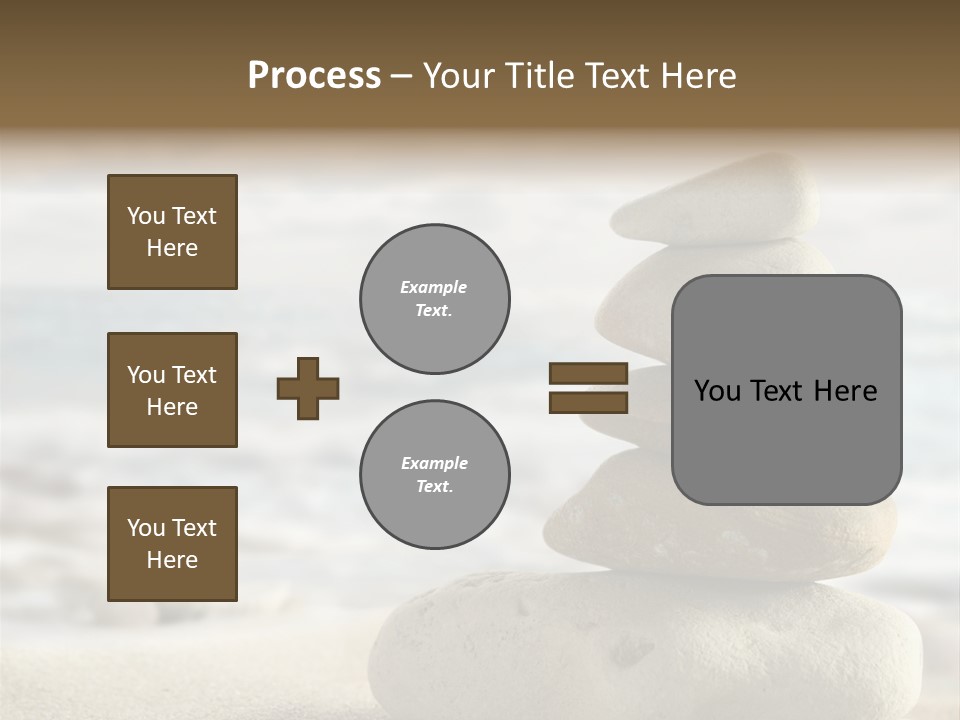 Beach Stones PowerPoint Template