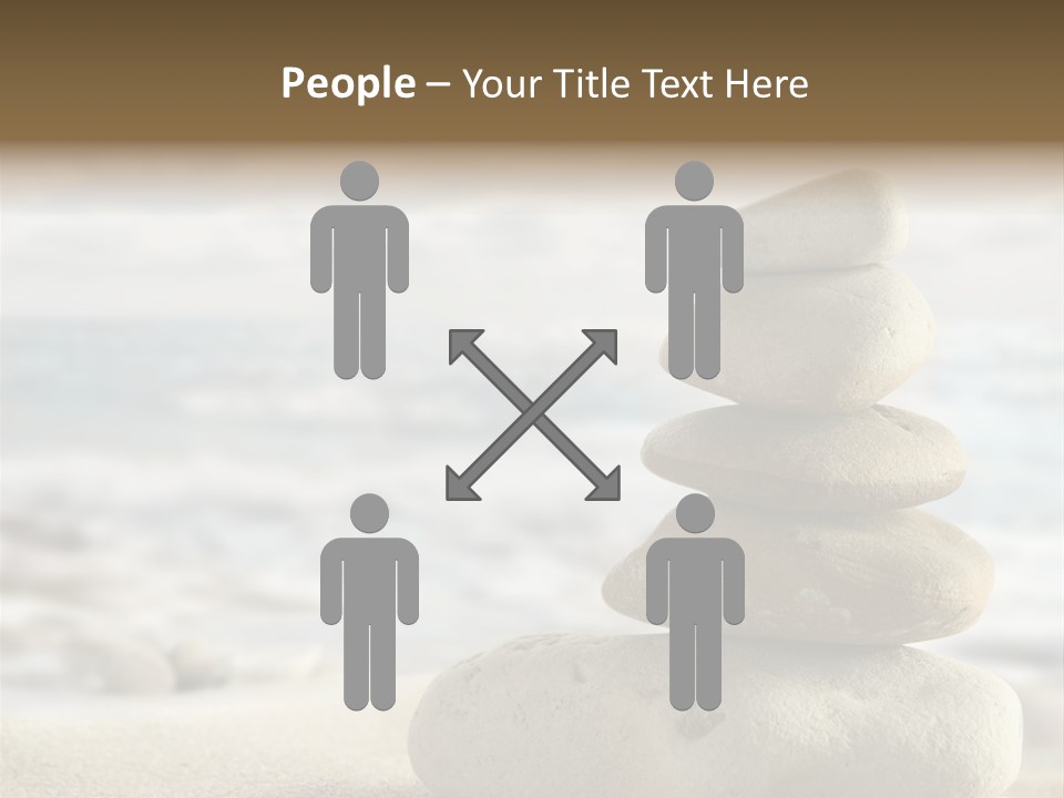 Beach Stones PowerPoint Template
