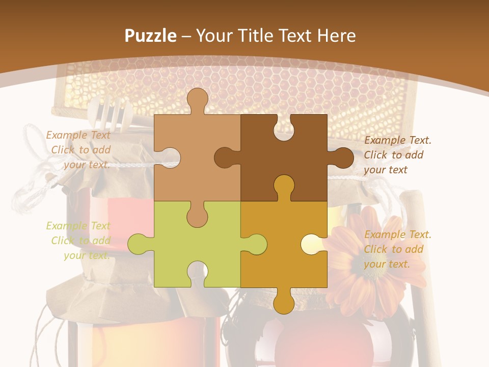 Jar Sweet Healthy PowerPoint Template