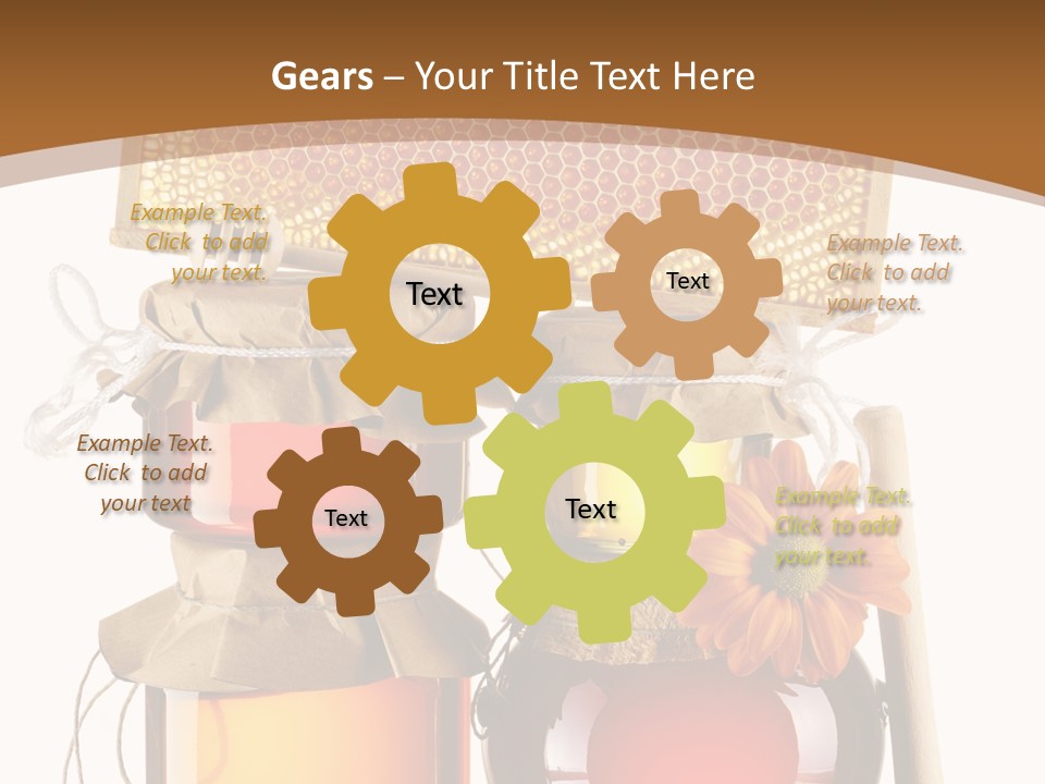 Jar Sweet Healthy PowerPoint Template