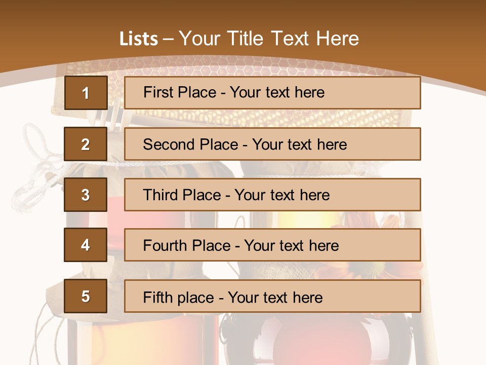 Jar Sweet Healthy PowerPoint Template