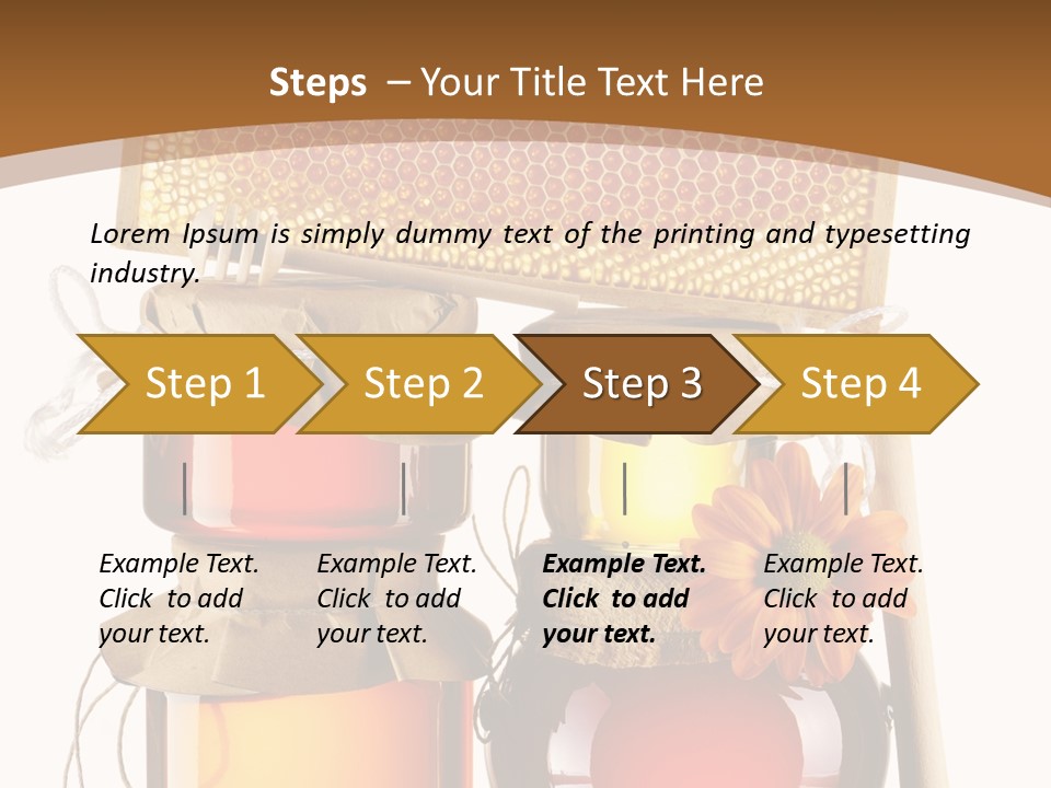 Jar Sweet Healthy PowerPoint Template