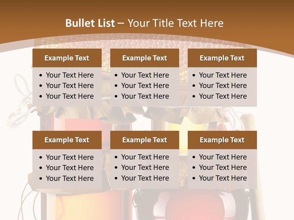 Jar Sweet Healthy PowerPoint Template