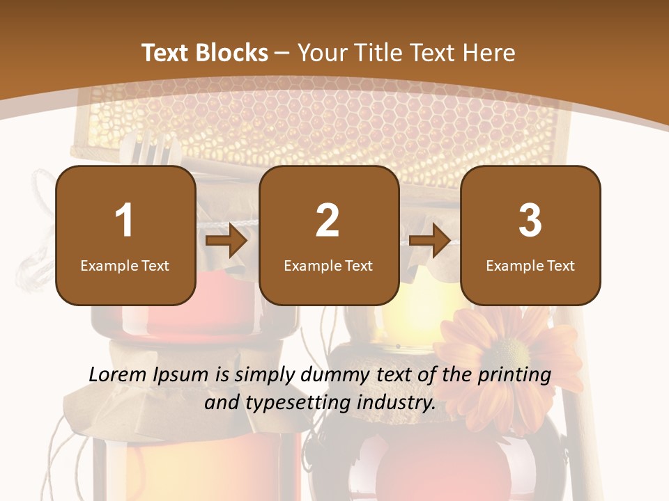 Jar Sweet Healthy PowerPoint Template