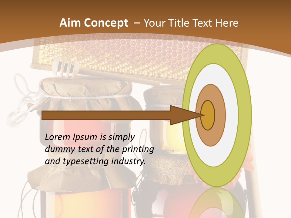 Jar Sweet Healthy PowerPoint Template