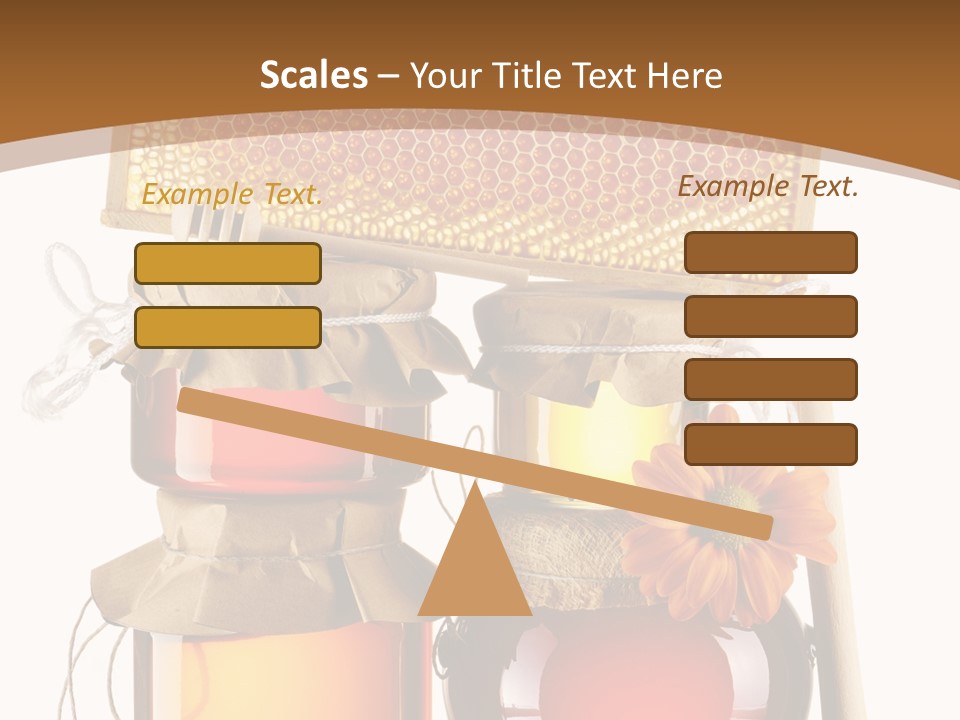 Jar Sweet Healthy PowerPoint Template