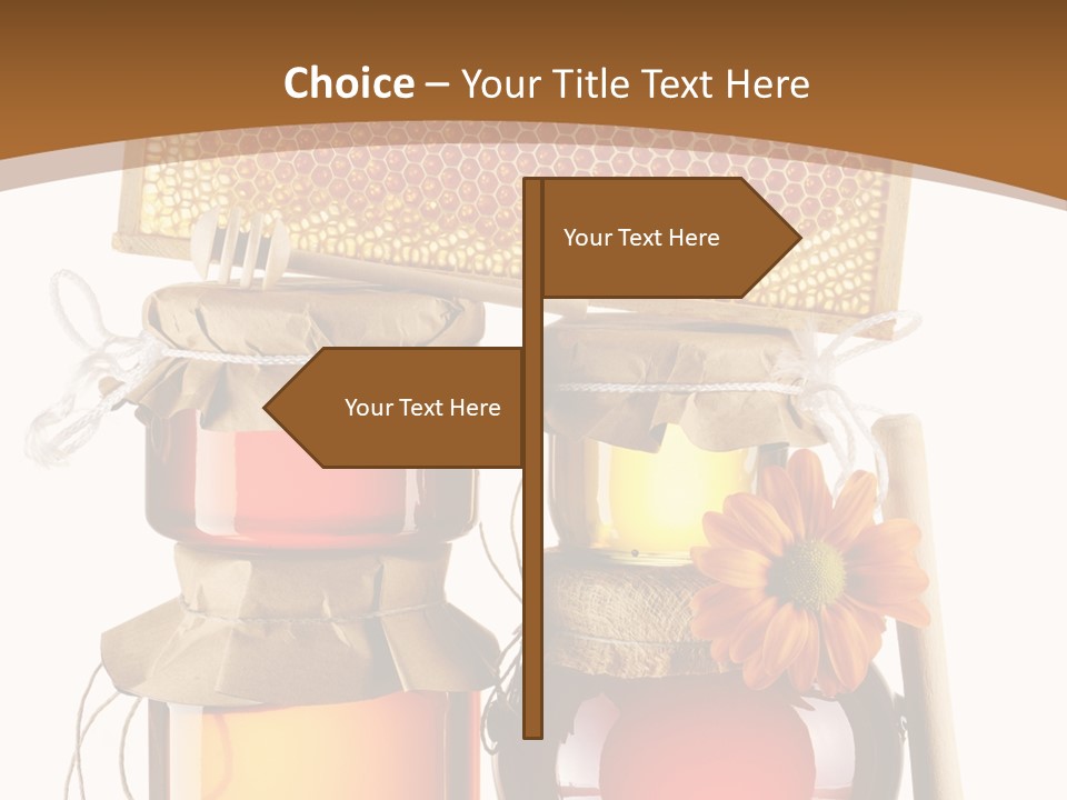 Jar Sweet Healthy PowerPoint Template