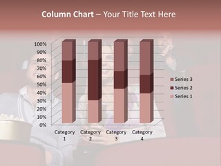 People Watching A Movie PowerPoint Template