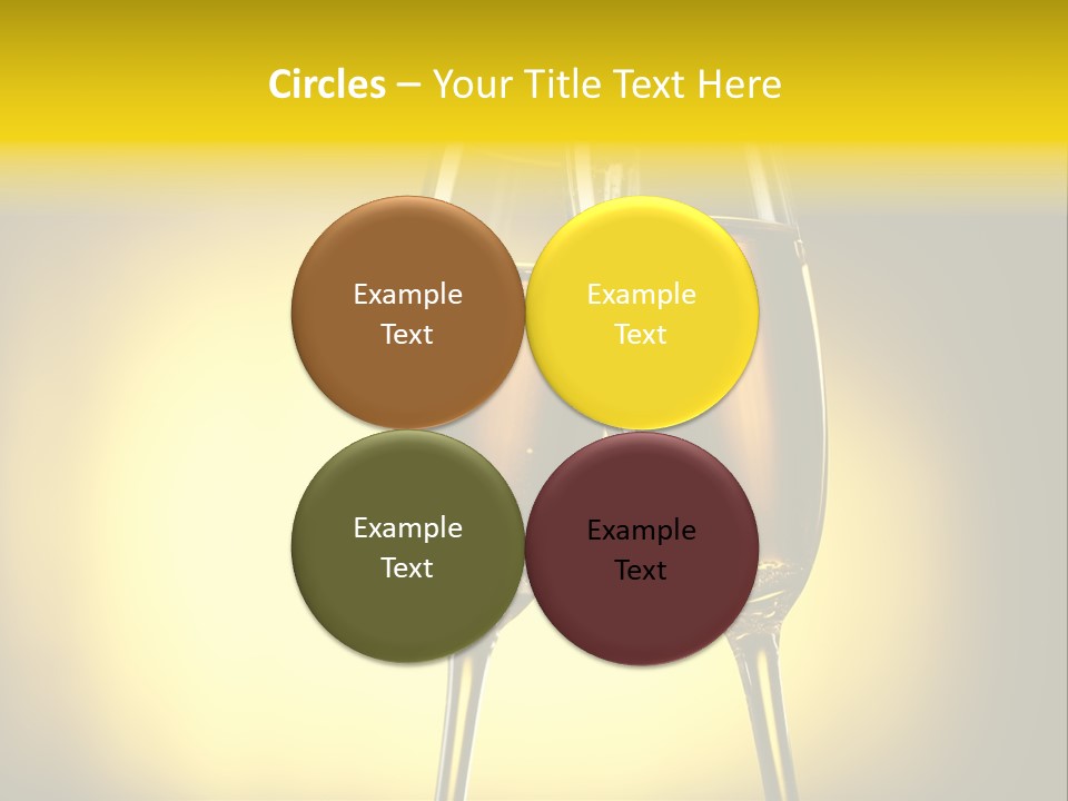 Glass Party Anniversary PowerPoint Template