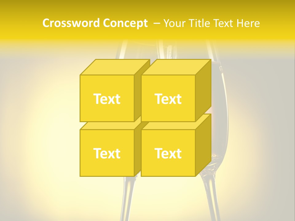 Glass Party Anniversary PowerPoint Template