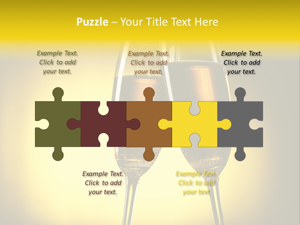 Glass Party Anniversary PowerPoint Template