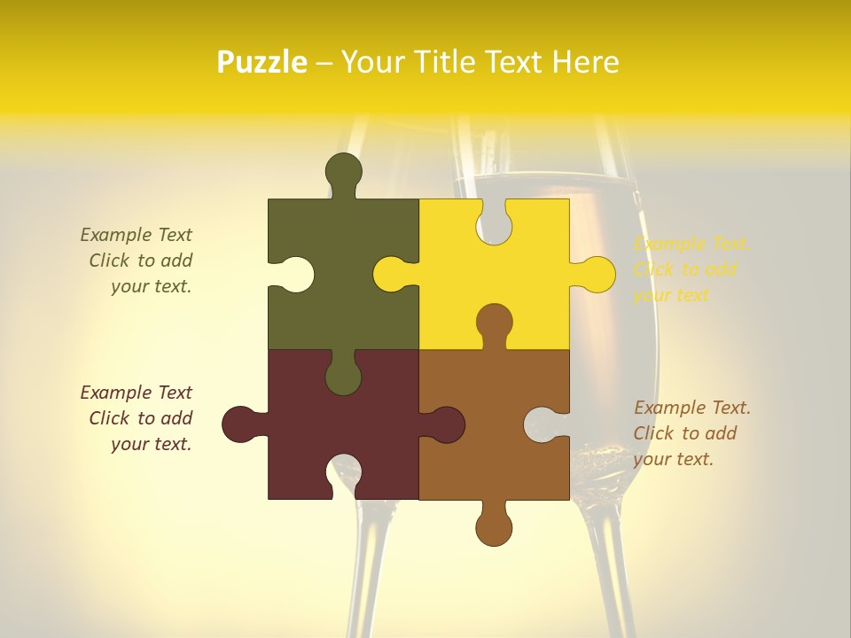 Glass Party Anniversary PowerPoint Template