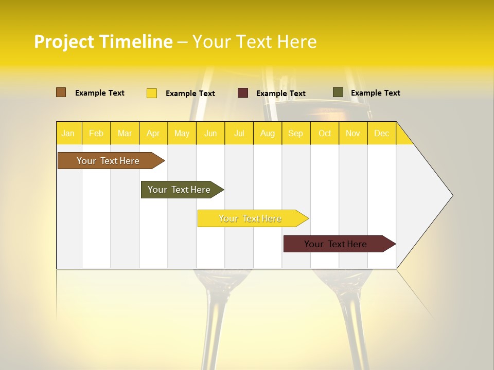 Glass Party Anniversary PowerPoint Template