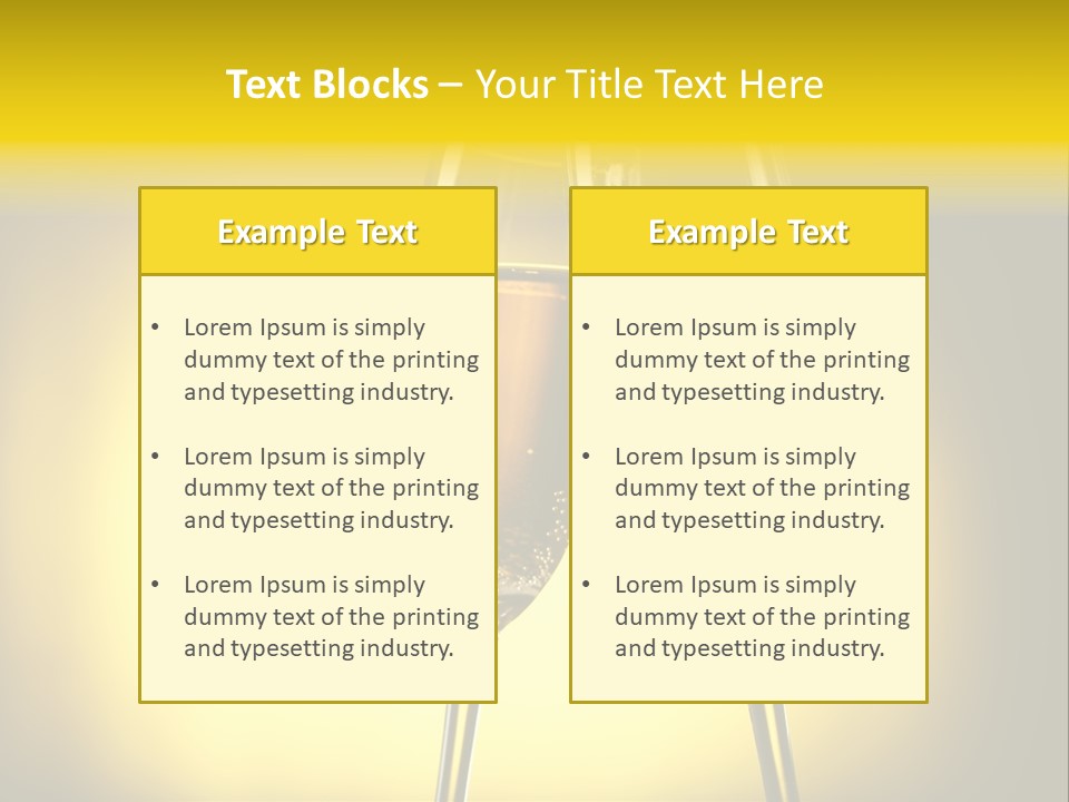 Glass Party Anniversary PowerPoint Template