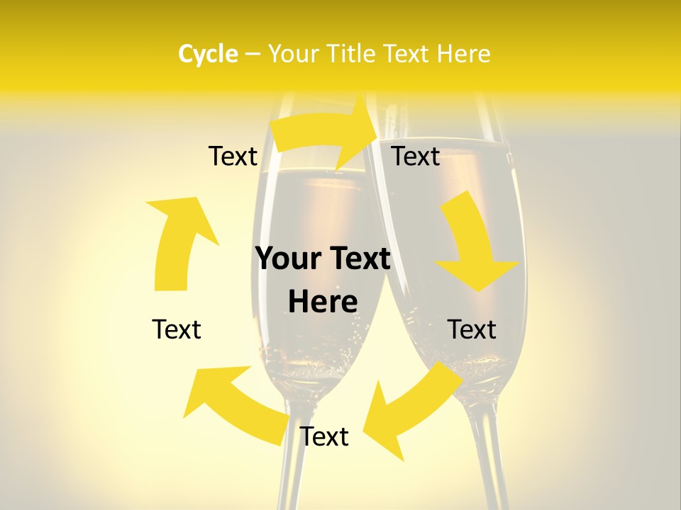 Glass Party Anniversary PowerPoint Template