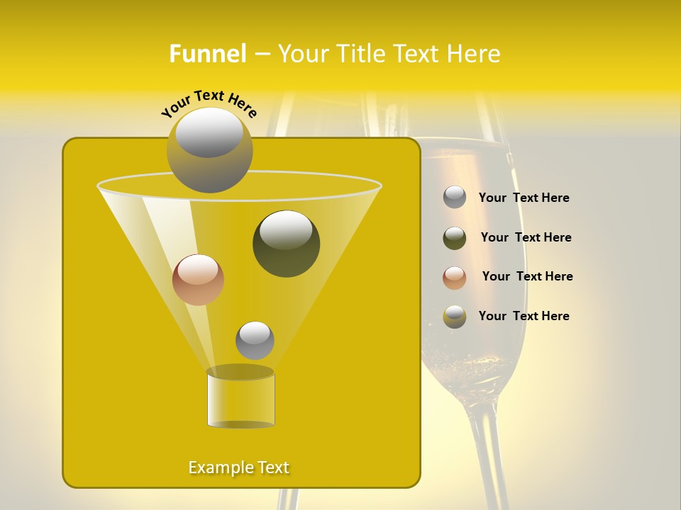 Glass Party Anniversary PowerPoint Template