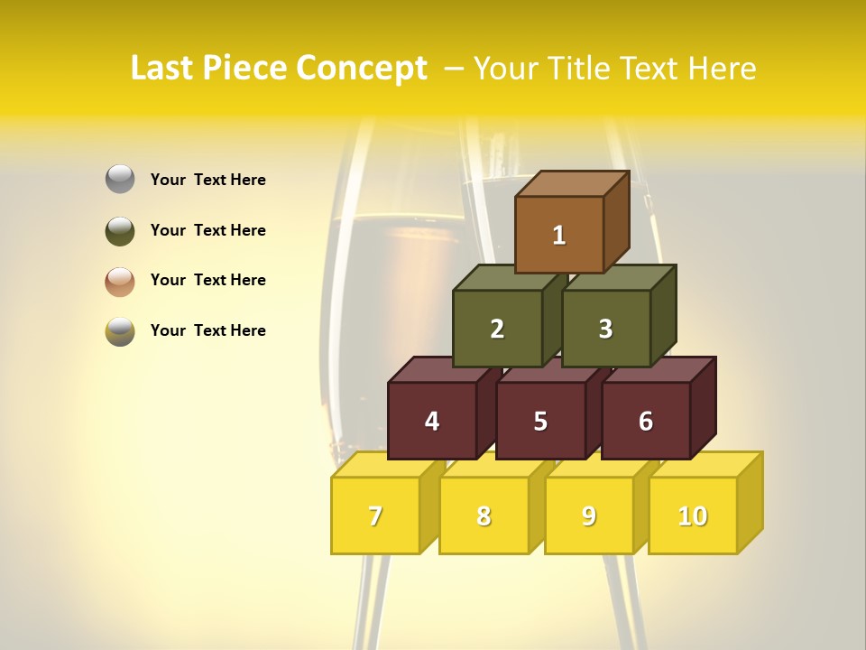 Glass Party Anniversary PowerPoint Template