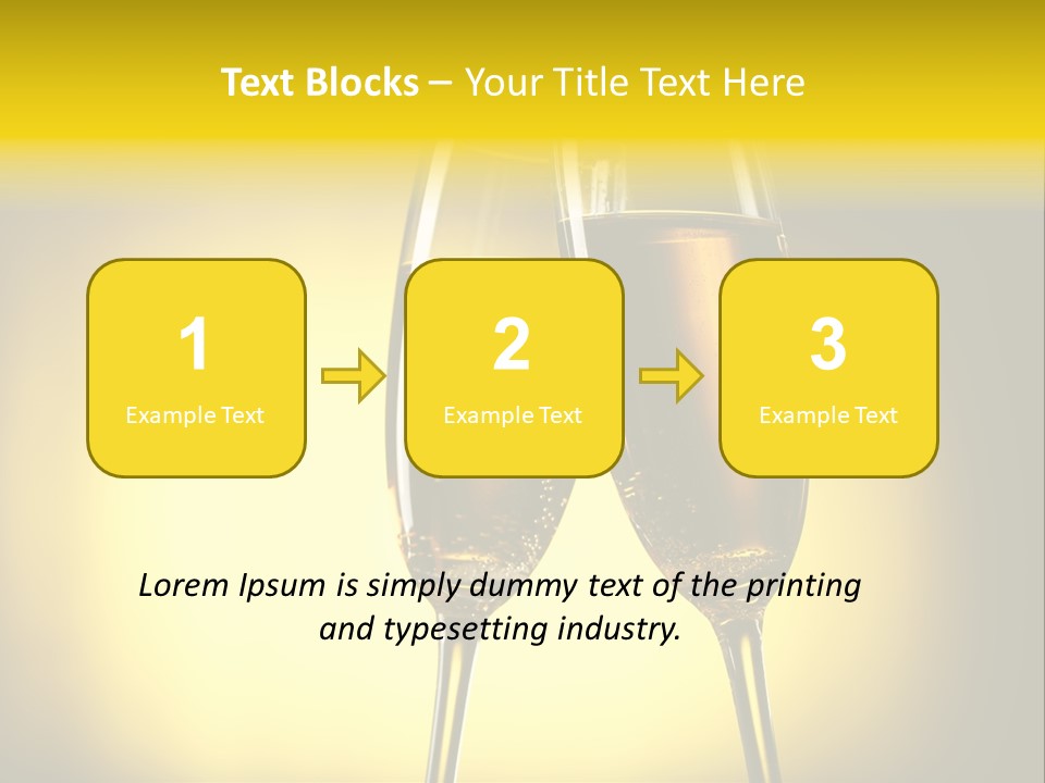 Glass Party Anniversary PowerPoint Template