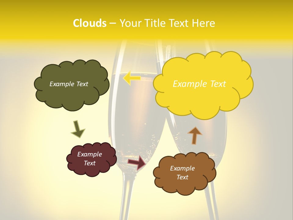 Glass Party Anniversary PowerPoint Template