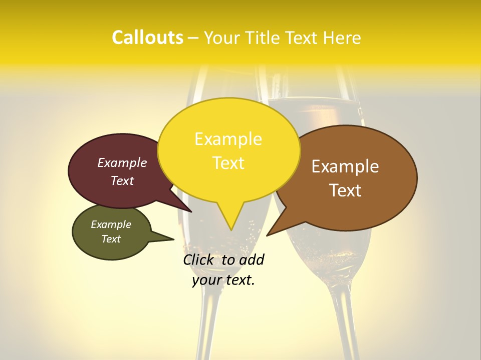 Glass Party Anniversary PowerPoint Template