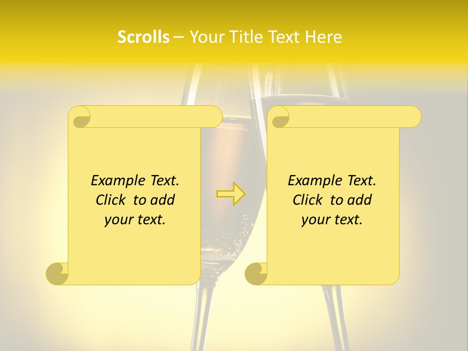 Glass Party Anniversary PowerPoint Template