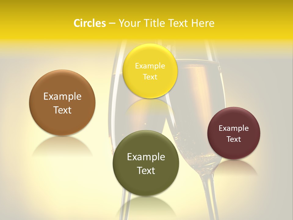 Glass Party Anniversary PowerPoint Template