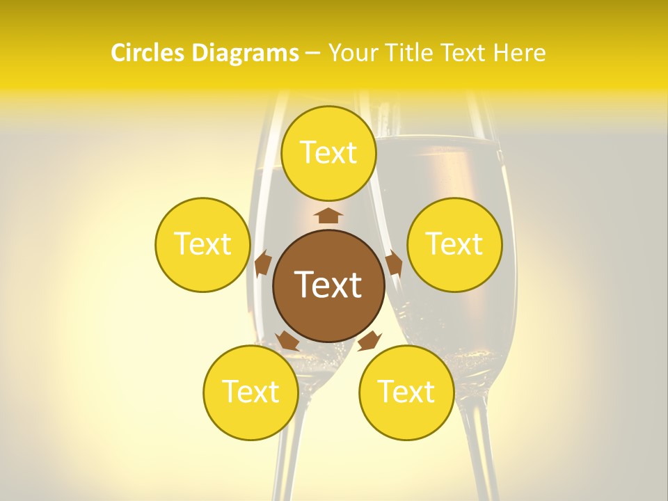 Glass Party Anniversary PowerPoint Template