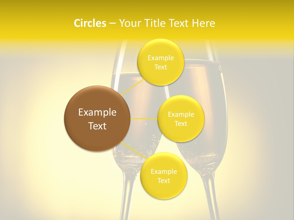 Glass Party Anniversary PowerPoint Template