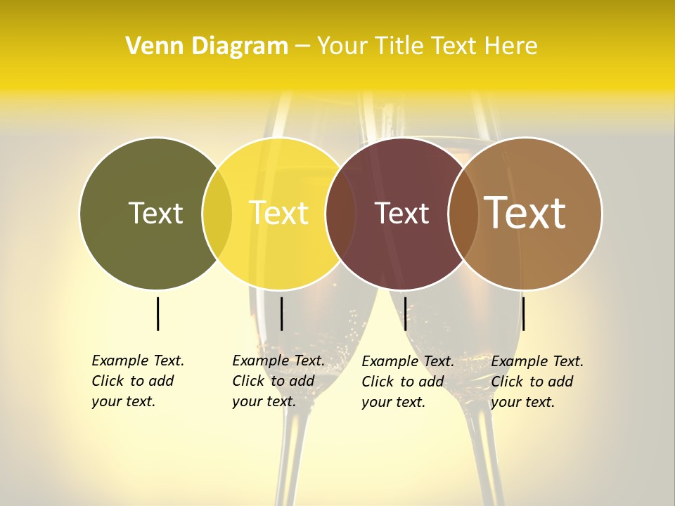 Glass Party Anniversary PowerPoint Template