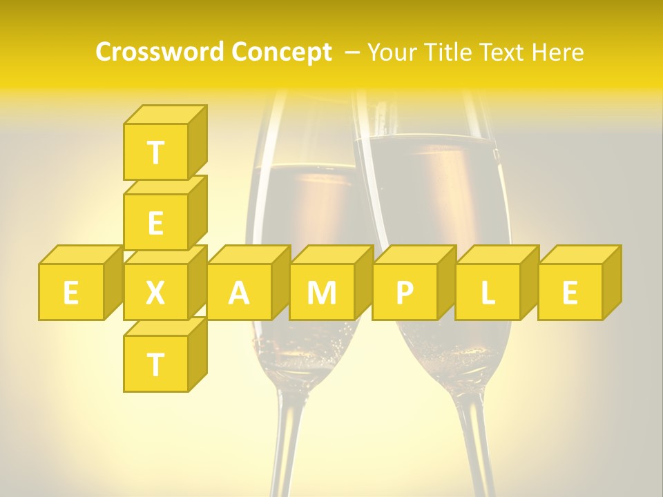 Glass Party Anniversary PowerPoint Template