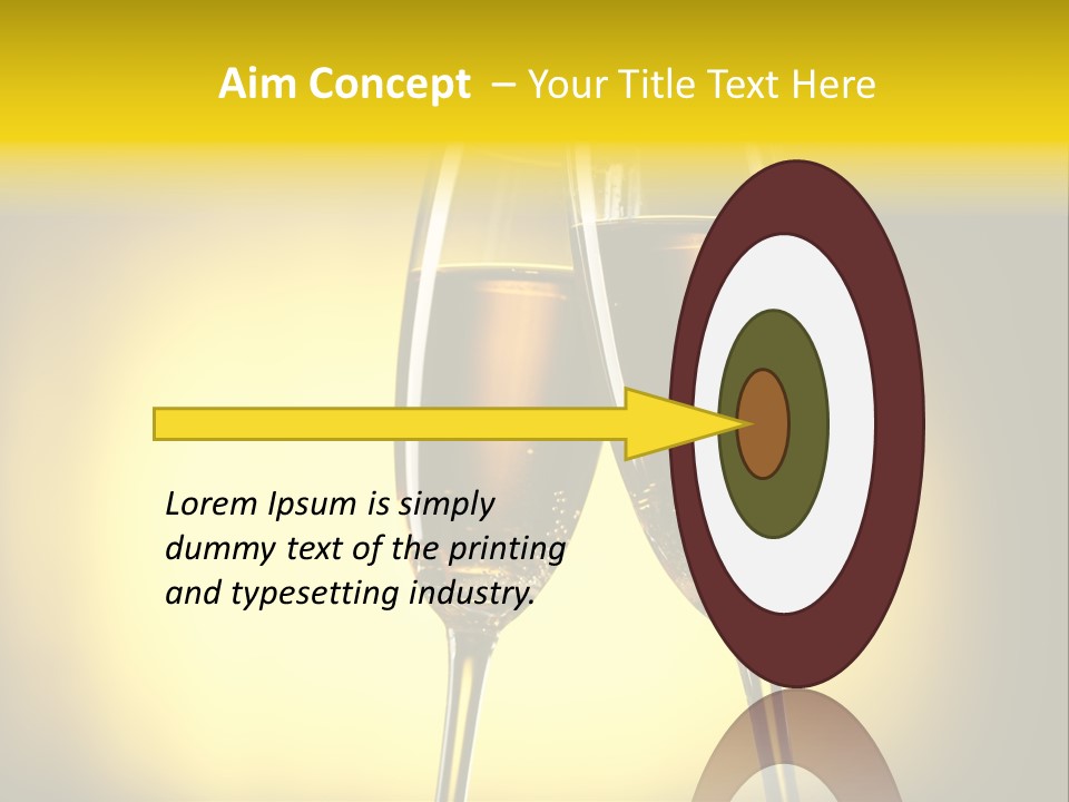 Glass Party Anniversary PowerPoint Template