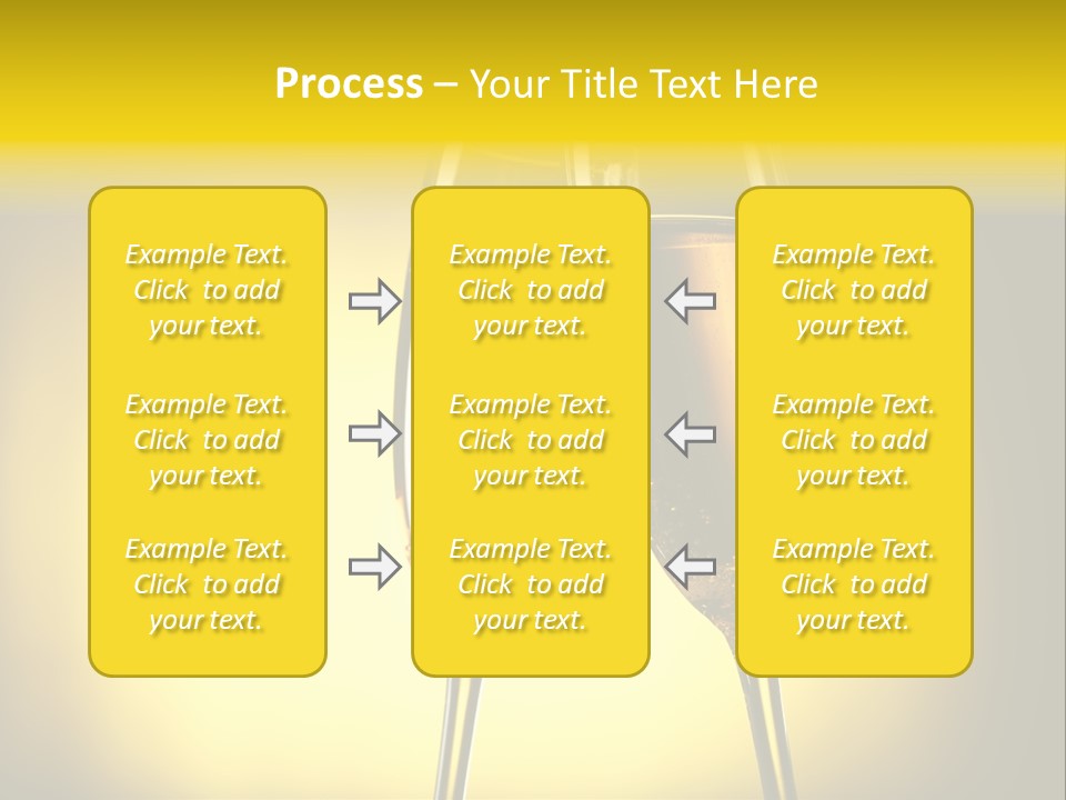 Glass Party Anniversary PowerPoint Template