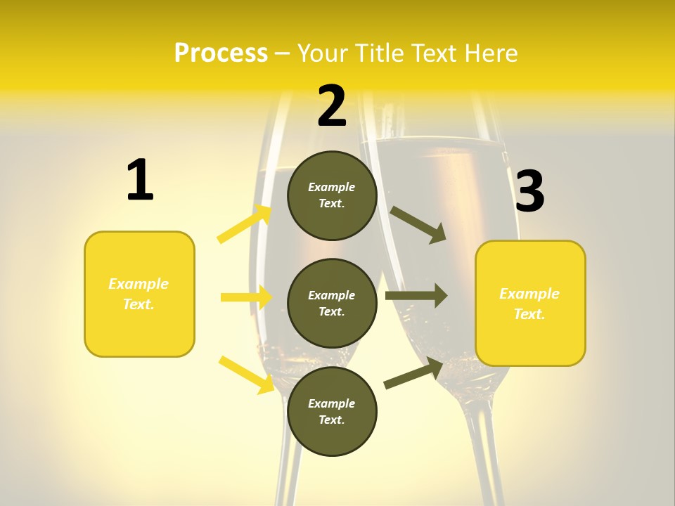 Glass Party Anniversary PowerPoint Template