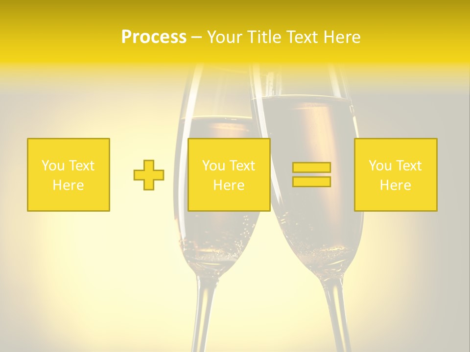 Glass Party Anniversary PowerPoint Template