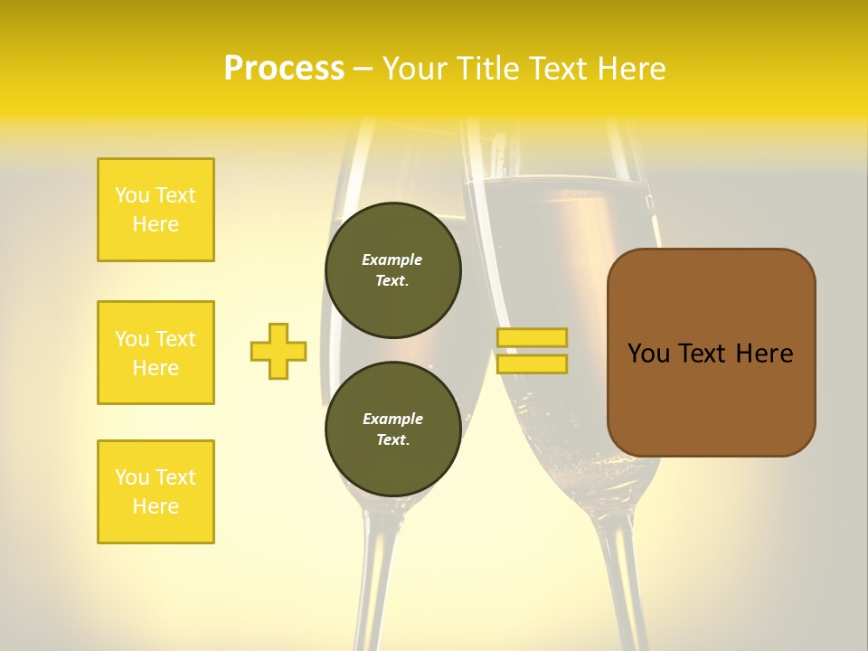 Glass Party Anniversary PowerPoint Template