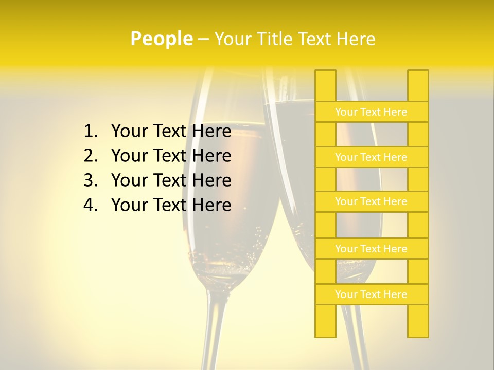 Glass Party Anniversary PowerPoint Template